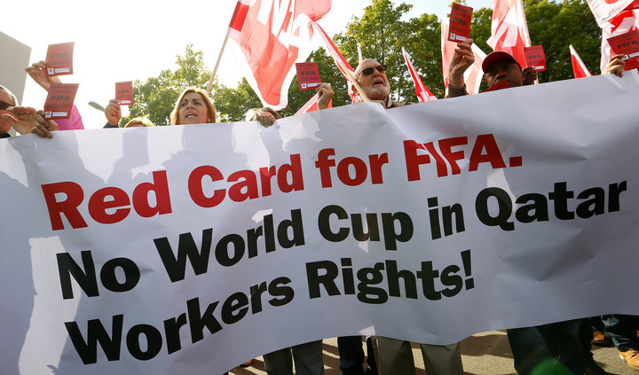 The 2022 World Cup in Qatar: human rights violations, workers exploitation  and corruption | Americans for Democracy & Human Rights in Bahrain